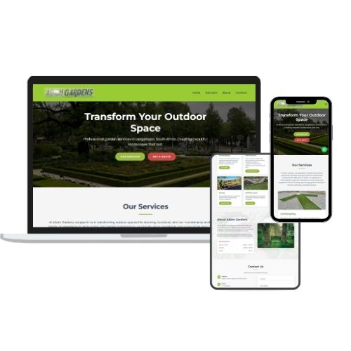 Landscaping website